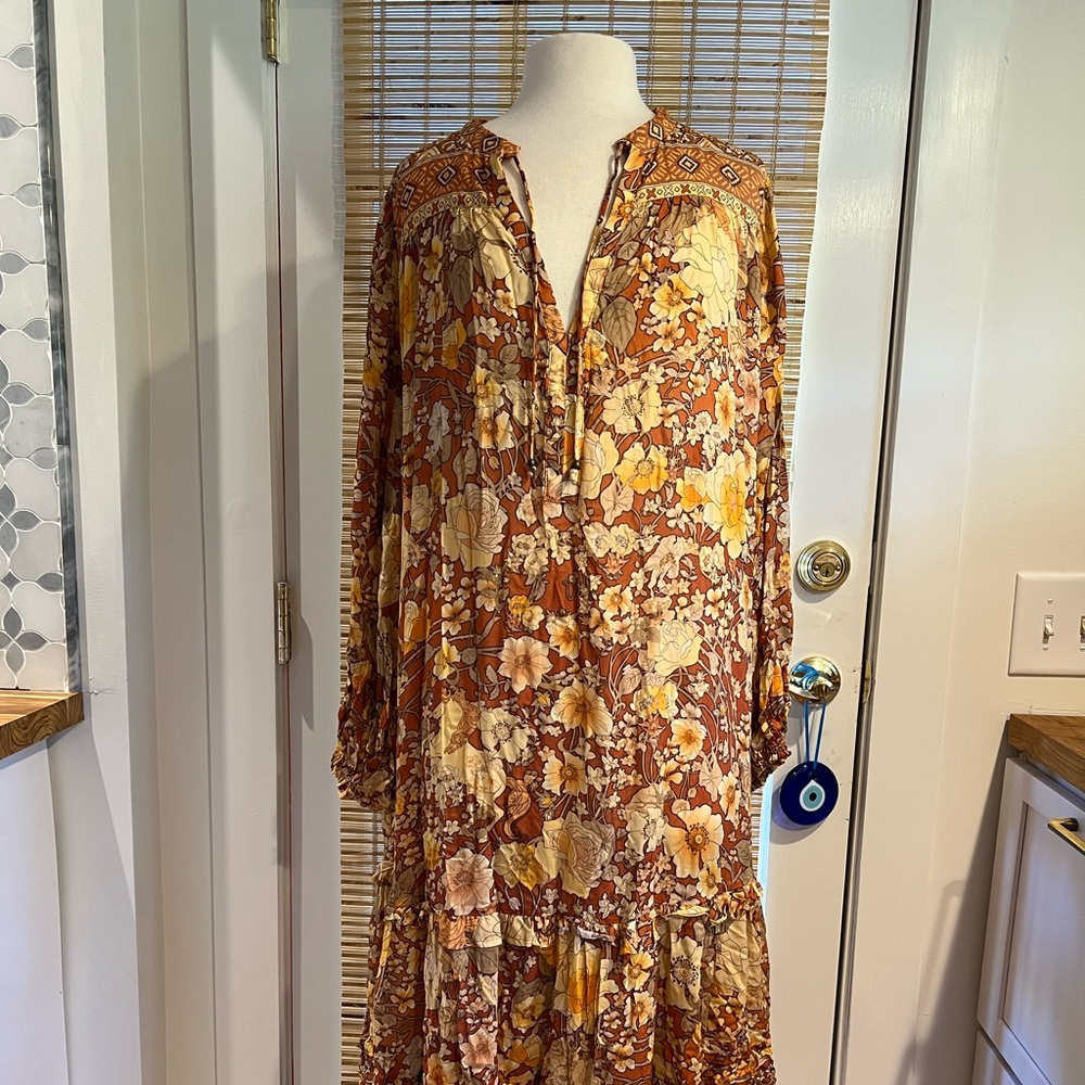 Spell Amethyst Dress Amber XXL NWT
